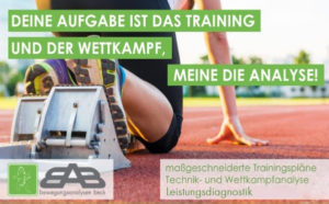 Bewegungsanalyse, Leistungssport, Trainingspläne, Technikanalyse, Laufauanalyse, Leistungsdiagnostik